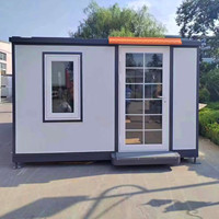 Maisons modulaires en acier luxueuses - Maisons mobiles écologiques recyclables multifonctionnelles de petite taille, supermarchés, salons