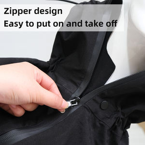 Venta directa de fábrica impermeable para mascotas chaqueta impermeable mascota perro gato ropa ajustable impermeable para perros - Product Image 6