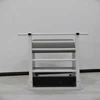 Barra de Pilates de Madera Maciza Pintada en Blanco de Primera Calidad, Entrenador Multifuncional para Uso en Casa y Estudio