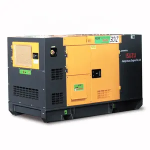 High Quality Famous Japanese Brands 16kw 20kva Silent Diesel Generator Powered By ISUZU Engine