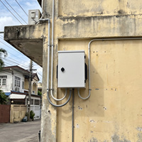 Boîtier électrique métallique extérieur IP55 ODM, boîtier électrique extérieur, boîte de jonction étanche et résistante aux intempéries