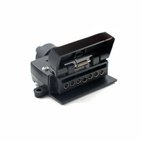 Fiche et prise de remorque plate à 7 broches à sept voies 12V 15amp mâle femelle connecteur de remorque australien