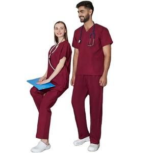 Top Quality Joggers <strong>Supplier</strong> Advantage Stretch Hospital <strong>Medical</strong> Soft Cherokee Nurse Uniform Two Piece <strong>Scrubs</strong> Set - Product Image 1