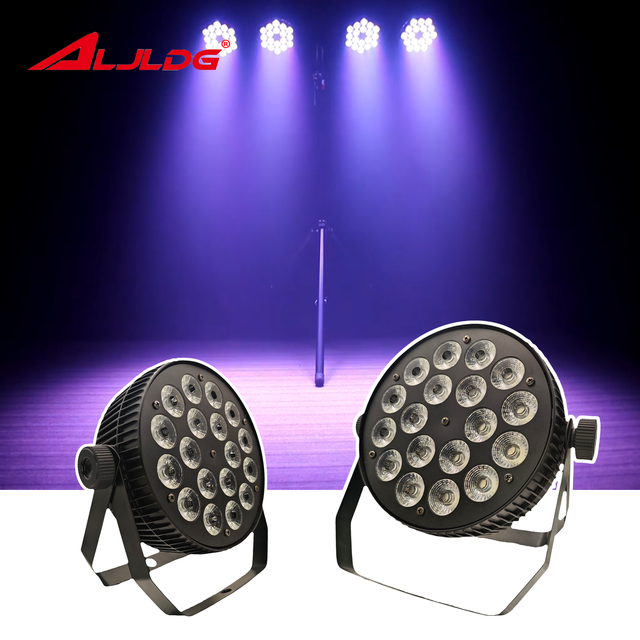 Wedding DJ Stage Light Par Light 18 * 18W LED 4IN1/6IN1 Aluminum Body Ultra Thin Disco Light
