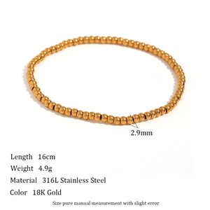 Bracelet Classique en Acier Inoxydable Massif et Alliage de Zinc, Poids au Gramme par Pièce, Partenaire Logistique Fiable pour l'Exportation - Product Image 1