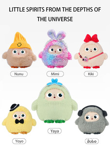 Jouets en peluche IA OEM avec yeux LCD capables d'exprimer des émotions et dotés d'une application, vente en gros personnalisée - Product Image 4