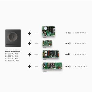 Danish icepower โมดูลขยายเสียง700AS1-บอร์ดเสียง HI-FI แรงดันไฟฟ้า: 220V AC ของแท้ - Product Image 4
