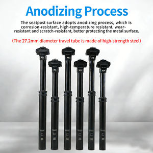 <span class=keywords><strong>Tija</strong></span> de sillín telescópica para bicicleta de montaña, de aleación de aluminio, hidráulica, neumática, con control remoto, altura ajustable. - Product Image 3