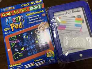 3d Children's Fluorescent Sketchpad Doodle Set Magic Light Drawing <b>Tablet</b> - Product Image 4