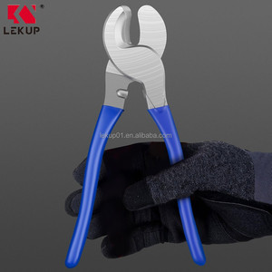 Pince coupante multifonction en acier pour électricien, bleue, 10 pouces, à levier élevé, robuste, pour câbles et fils - Product Image 5