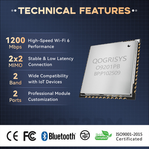 โมดูล WiFi ราคาประหยัด O9201PB PCIe, การ์ดไร้สาย 802.11ac ดูอัลแบนด์ 2.4/5GHz 2x2 MIMO สำหรับอุตสาหกรรมแบบฝังตัวและ IoT - Product Image 4