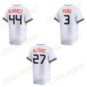 2025 şehir dikişli beyzbol Jerseys27 Jose Altuve 44 Yordan Jeremy 3 Jeremy Pena - Product Image 1