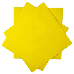 กระดาษเช็ดปากสำหรับปาร์ตี้ค็อกเทลปาร์ตี้พิมพ์ลายสีเหลืองมีโลโก้ตามสั่ง - Product Image 1