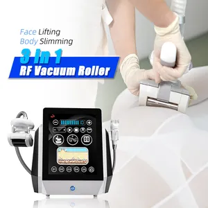 Portable Vacuum Roller RF Face Lifting Neck Rejuvenation Improve Blood Circulation Weight Loss Fat Rolling Massage Machine