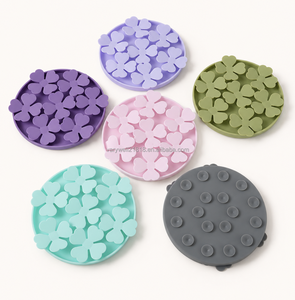 VaryWell Blumenförmige Runde Schnüffelmatte für Hunde und Katzen, Waschbare Puzzle-Decke zur Langsamfütterung und Nasentraining - Product Image 6