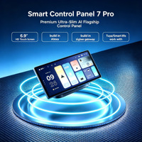 Panel de Control Inteligente para el Hogar 7 Pro con Gateway Multiprotocolo Integrado, Control Remoto IR Alexa, Automatización del Hogar Tuya, Pantalla Táctil con IA