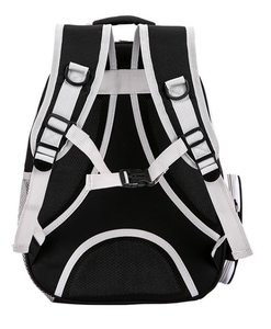 תיק גב מתקפל ומתכוונן לחתולים, אופנתי ויוקרתי, נייד, עשוי אוקספורד, לנשיאת חיות מחמד בגודל בינוני, עם סגירת רוכסן ונושם. - Product Image 4