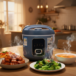 หม้อหุงข้าวอัตโนมัติ 1.0 ลิตร 400 วัตต์ หม้อในอะลูมิเนียม พร้อมถ้วยตวง หุงเร็ว สำหรับใช้ในครัว ข้าวหอม กลิ่นหอม รสชาติแบบดั้งเดิม D - Product Image 4