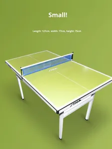 <span class=keywords><strong>Table</strong></span> <span class=keywords><strong>de</strong></span> tennis <span class=keywords><strong>de</strong></span> <span class=keywords><strong>table</strong></span> pliable professionnelle <span class=keywords><strong>STIGA</strong></span> pour usage domestique avec surface colorée pour enfants Fabriquée en Chine - Product Image 4