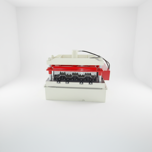 閉鎖型フロアデッキロールフォーミングマシン鋼板フロアデッキタイルロールフォーミングマシン - Product Image 1