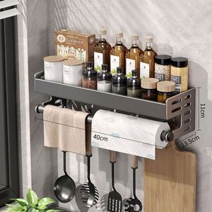 Estante de Almacenamiento para Cocina, Multifuncional, para Utensilios del Hogar, Estante para Especias, de Pared - Product Image 2