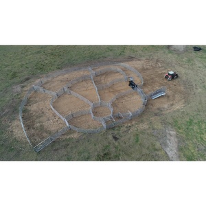 Panneau pour bétail à haute résistance : <span class=keywords><strong>grille</strong></span> et bords renforcés résistent à la flexion, aux coups de pied et à la pression des animaux lourds - Product Image 1