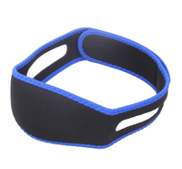Ceinture anti-ronflement en néoprène triangulaire, nouvelle, en promotion, pour un sommeil facile.
