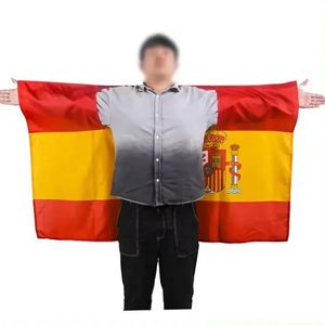 Capes de drapeau personnalisées en polyester 3 x 5 pieds (90x150cm) pour pays du monde entier : Espagne, Amérique, Mexique - Product Image 5