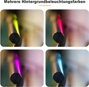 반대로 섬광 유형 C 똑똑한 독서등 USB 접촉 통제 다색 오염 색깔 똑똑한 테이블 램프 Led 도박 Rgb 표시등 막대 - Product Image 5