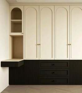 Fabricante de Armarios, Armarios de Dormitorio Modernos y Lujosos Personalizados en Forma de U, Sistema de Vestidor para Hotel y Comedor - Product Image 3