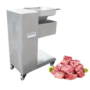 Large Capacity Stainless Steel Vertical Meat Slicer Meat Products Processing Equipment Pork And Beef Slicer