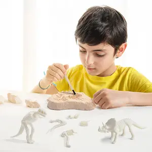 ไดโนเสาร์ขุดของเล่นฟอสซิลไดโนเสาร์แบบพรีเมี่ยม