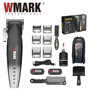 <span class=keywords><strong>Tondeuse</strong></span> à <span class=keywords><strong>cheveux</strong></span> professionnelle WMARK NG-2038, 9000 tr/min, batterie lithium-ion rechargeable, sans fil, longueurs réglables, pour hôtel - Product Image 1