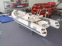 Certificat CE RIB480 Bateau gonflable 1.2mm PVC Pêche Hypalon RIB Boat