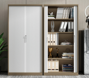 <span class=keywords><strong>Classeur</strong></span> en acier à porte coulissante à 2 volets roulants avec serrure à cinq niveaux étanche et antirouille multicolore disponible pour le <span class=keywords><strong>bureau</strong></span> - Product Image 3