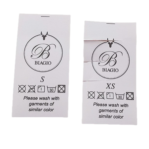 ฉลากผ้าไหมติดหน้าจอสามารถลอกออกได้สำหรับ<span class=keywords><strong>เสื้อผ้า</strong></span>ฉลาก<span class=keywords><strong>ดูแล</strong></span>ในการฉีกขาดแบบกำหนดได้เอง - Product Image 5