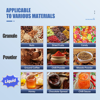 Machine d'emballage automatique pour biscuits, farine d'arachide, aliments liquides, sachets Doypack, sachets préformés à fermeture éclair et sachets stand-up