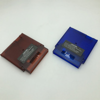 Cartucho Multijuegos PAL y NTSC Sin Restricción Regional NES 249 en 1, Juegos Retro Combinados en Color Azul Claro y Rojo Claro para NES
