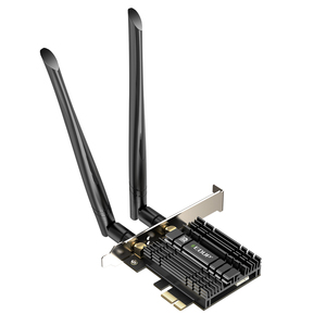 อะแดปเตอร์ EDUP 5400Mbps ความเร็วสูง รุ่นทดลองใช้ Band <span class=keywords><strong>AX210</strong></span> <span class=keywords><strong>Wifi</strong></span> 6E การ์ดเชื่อมต่อ PCIE <span class=keywords><strong>Wifi</strong></span> สำหรับคอมพิวเตอร์ตั้งโต๊ะ - Product Image 1