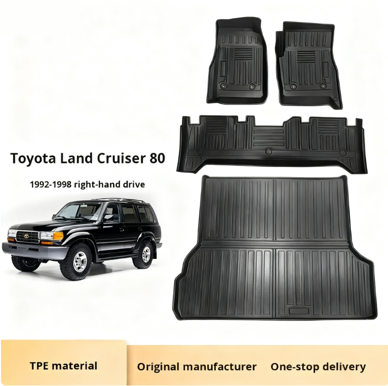 For Land Cruiser 80 LC80 FJ80 Right-Hand Drive TPE3mm Thick 3