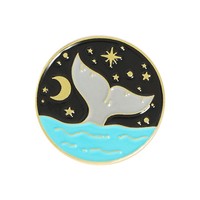 19 Gaya Murah Kustom Grosir Bintang Bulan Pegunungan dan Sungai Karet Enamel Pin Kembali Set untuk Souvenir Perjalanan