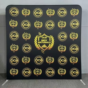 ฉากหลังพับได้แบบพกพาสำหรับงานแสดงสินค้า พิมพ์ลายด้วยเทคนิค Dye Sublimation พร้อมโลโก้สั่งทำพิเศษ สำหรับกิจกรรมส่งเสริมการขาย - Product Image 2