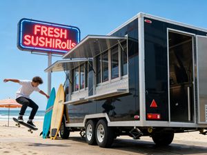 Furgone Mobile per Pizza SHIDA, Rimorchio Alimentare, Furgone per Caffè, Carretto per Hot Dog, Rimorchio Cucina BBQ, Nuovo <span class=keywords><strong>Food</strong></span> Truck per Gelati per <span class=keywords><strong>Catering</strong></span> all'Aperto - Product Image 2