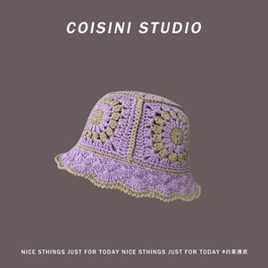2025 Mới Đến Phụ Nữ Của Handmade Crochet Ngư Dân Mũ Y2K Thời Trang Mùa Hè Bãi Biển Hollow Dệt Kim Xô Hat - Product Image 6