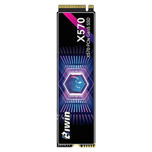 Biwin X570 2TB M.2 2280 PCIe 5.0 NVMe 2.0 SSD 14000MB/s Lecture 12000MB/s Écriture 1200TBW pour Ordinateur de Bureau Gaming - Product Image 1