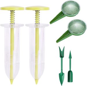 Seedling Pots Mini Sowing Seed Dispenser Manual Sower Seed Spreader Handheld Seed <b>Planter</b> Tool Different Settings Hand - Product Image 1