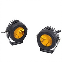 Feux de route LED ronds, faisceau spot, lampe de conduite auxiliaire haute puissance pour tout-terrain, SUV, 4x4, camion, pick-up