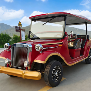 Voiture électrique de tourisme, voiturettes de golf de luxe, produit haut de gamme pour les passionnés de golf, voiture électrique vintage - Product Image 1