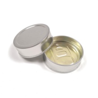 Venta al por mayor 100ml/3,5g latas de caviar autoselladas con prensa Cali mejor precio lata a granel para aperitivos y dulces tapa de hojalata de grado alimenticio