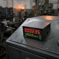 Tachymètre numérique à 6 chiffres, mesure de vitesse RPM/fréquence, Modbus RTU, précision 0,1% F.S, 90-260V AC/DC